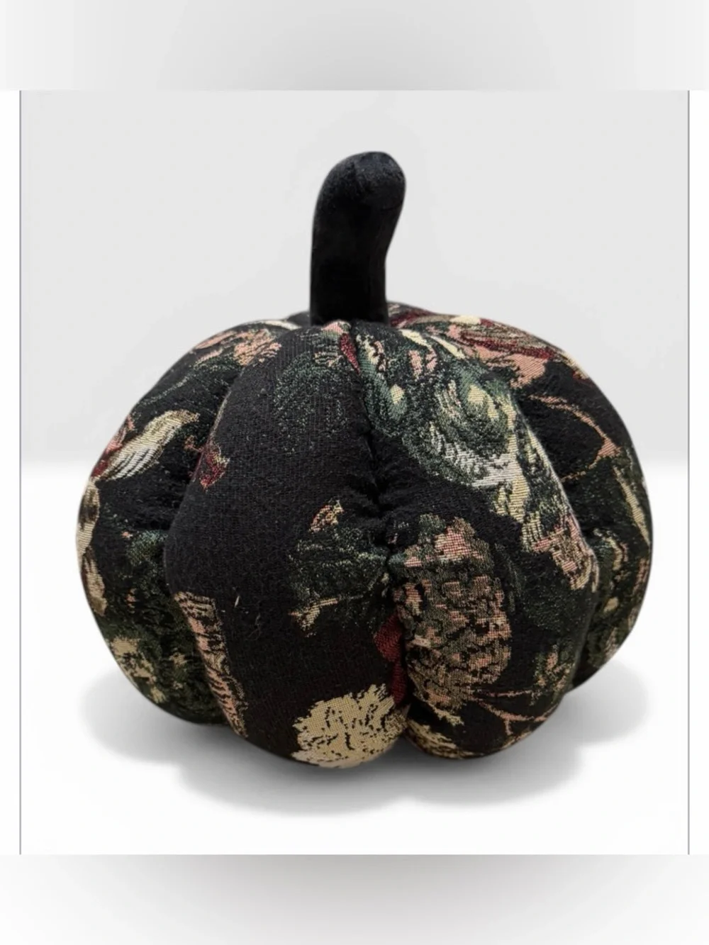 Threshold Floral Pumpkin Shaped Decorative Pillow